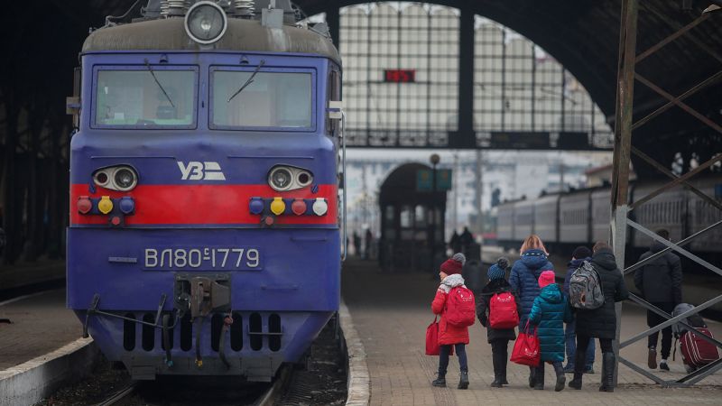 The extraordinary train lifeline behind Ukraine's Rail Force One